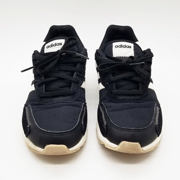 Adidas Women's Retrorun Running Sneakers from Finish Line Size 6 Black Comfort - Picture 2 of 16